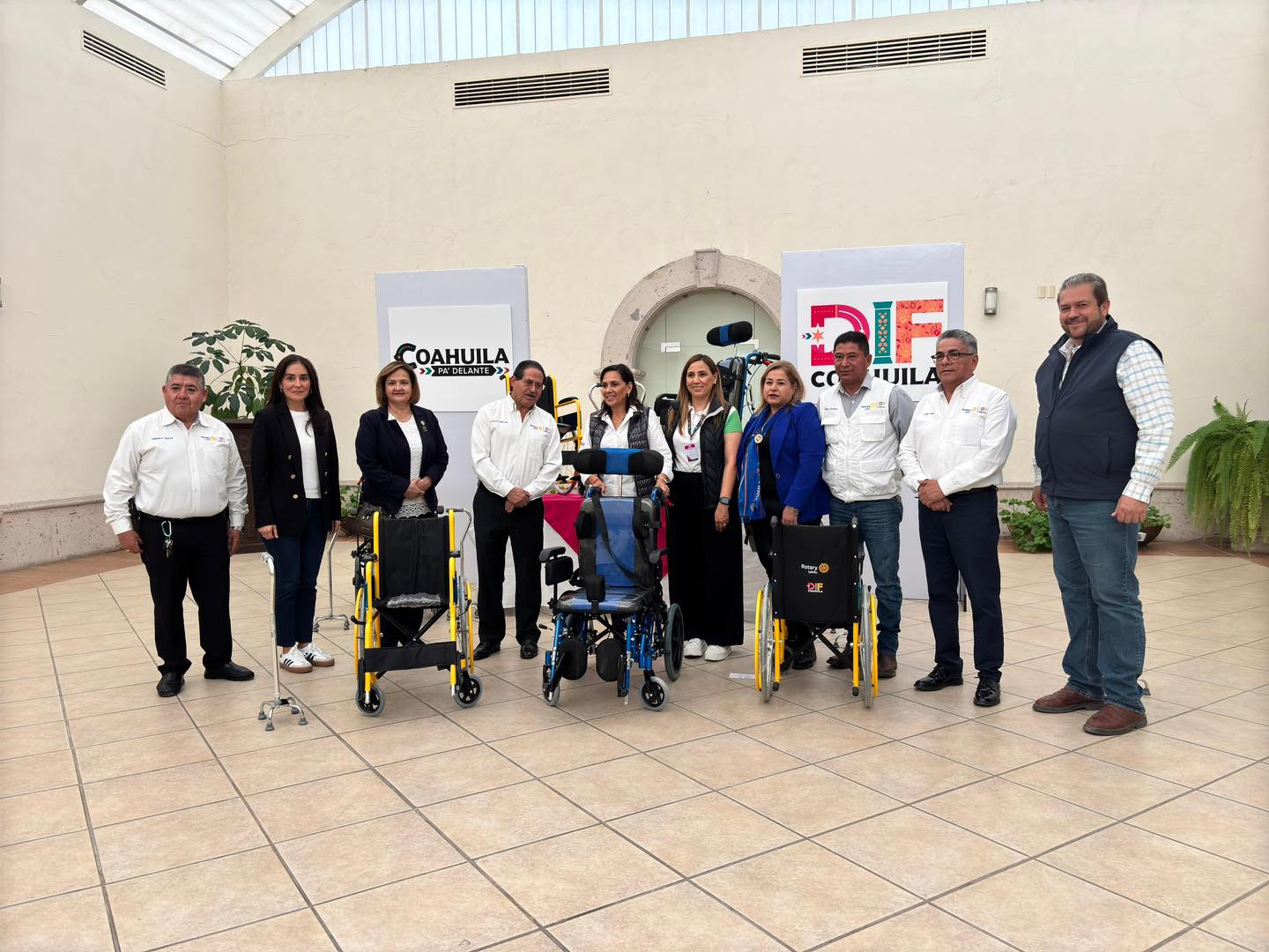 Fortalece alcalde electo lazos con DIF Coahuila