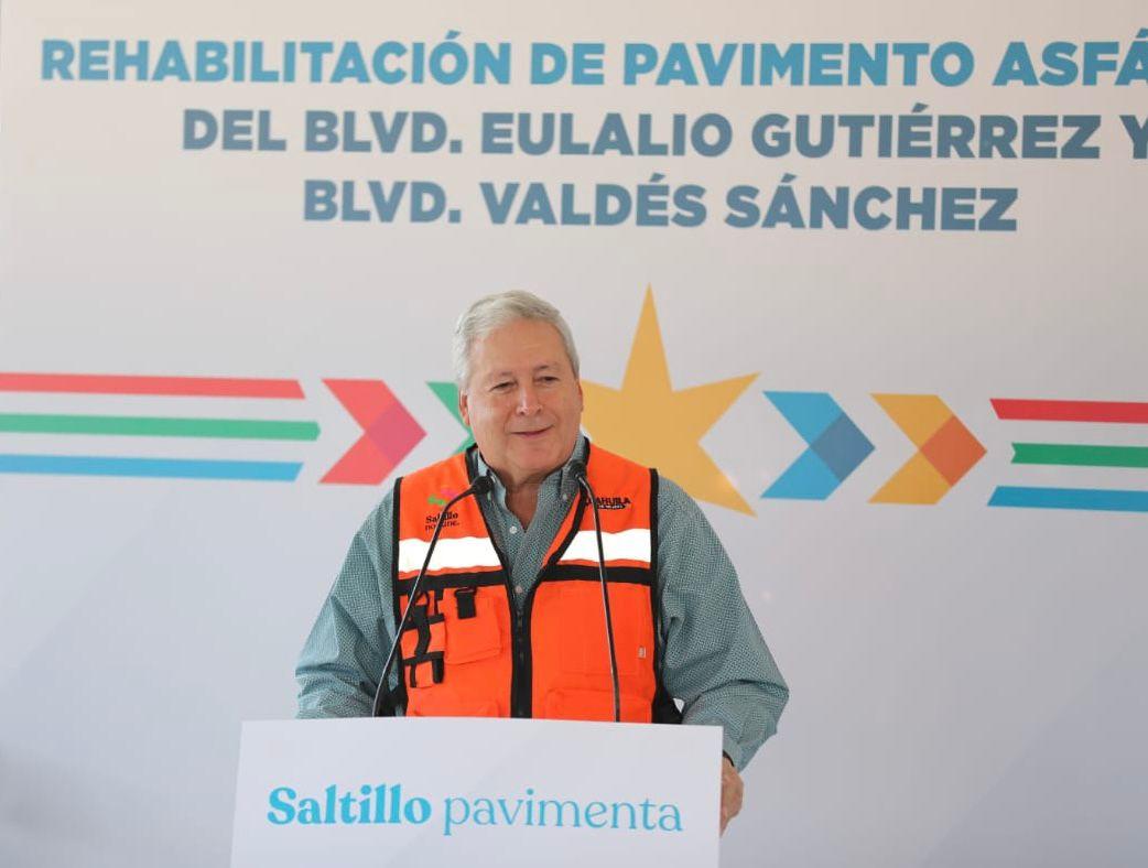En 3 años, 52 obras de pavimento en Saltillo