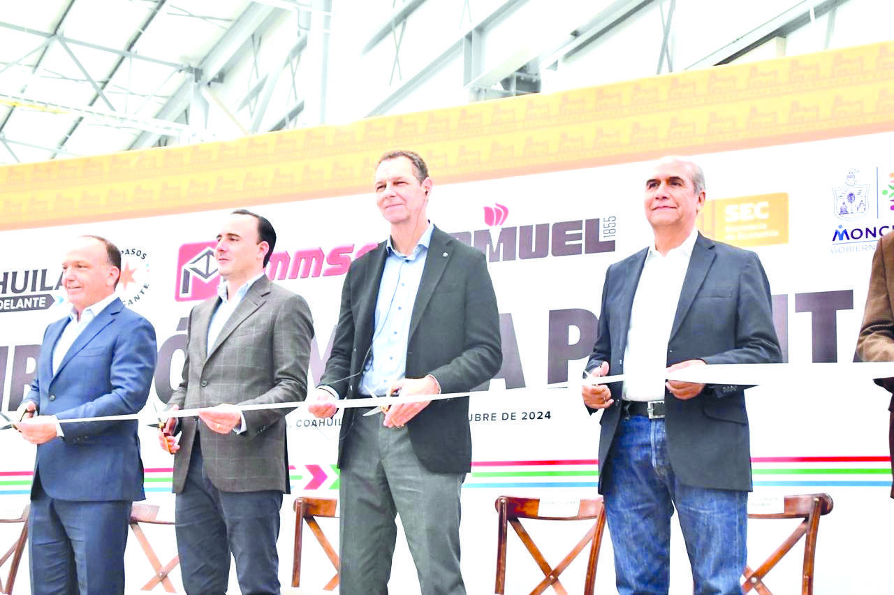 Impulsa IMMSA desarrollo industrial de Monclova: MD