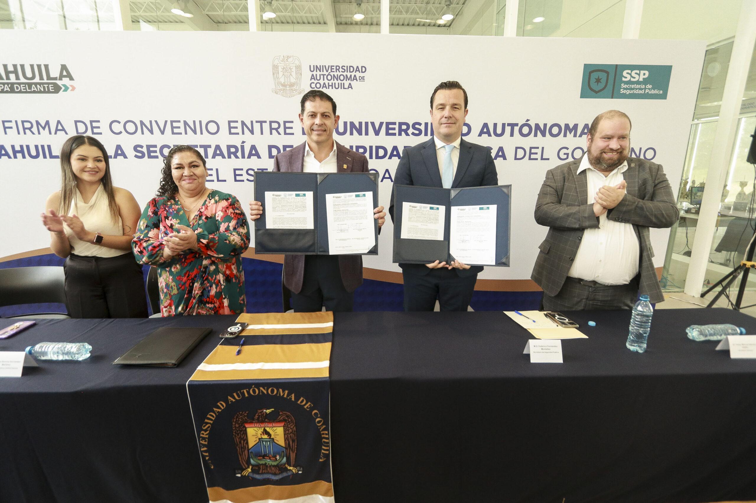 Respalda SSP estrategia de seguridad de UAdeC
