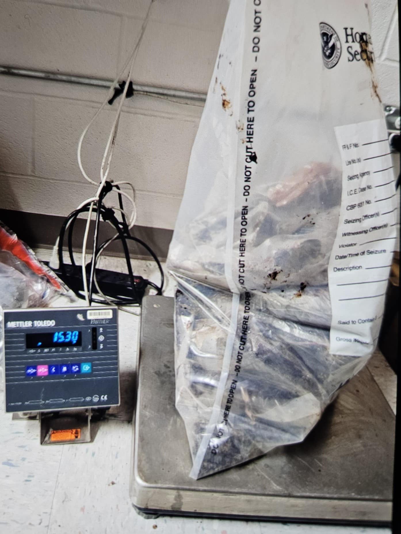 INCAUTA CBP 15.4KG DE HEROÍNA EN EAGLE PASS