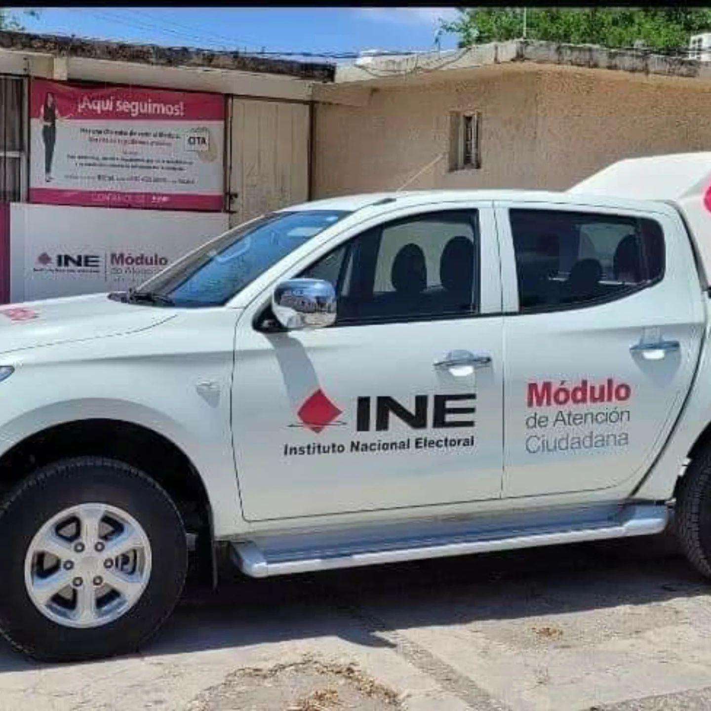 Llega este lunes módulo del INE