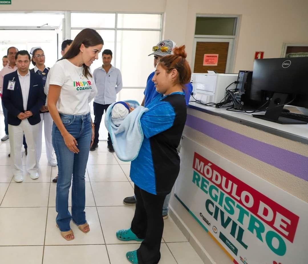 Garantiza Inspira Coahuila identidad desde nacidos
