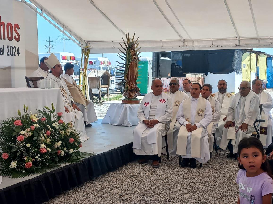 Celebran Misa en honor a mineros