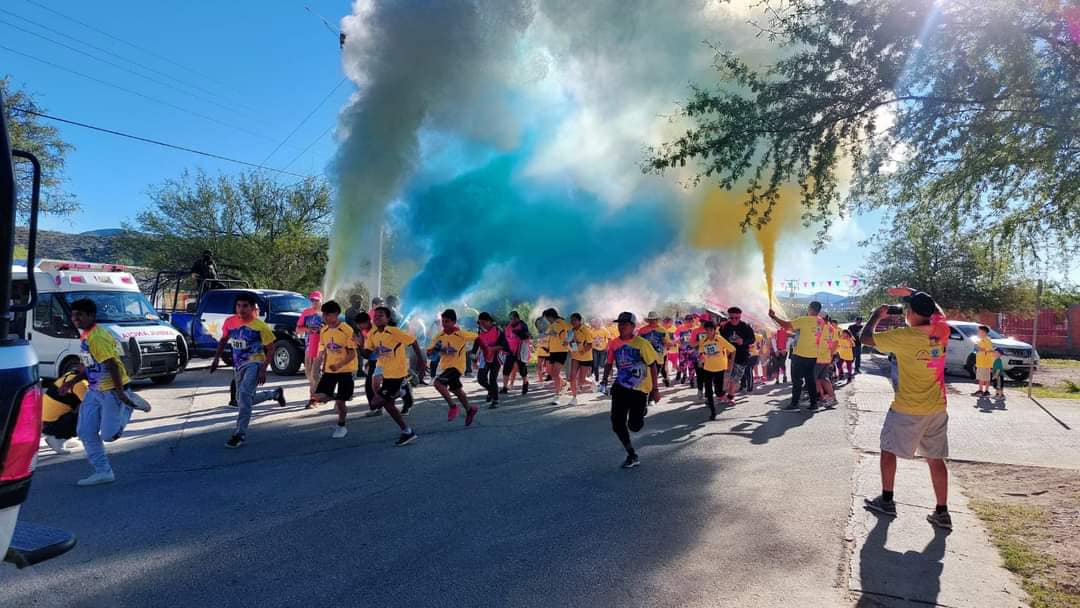 Exitosa carrera 5K en Sierra Mojada