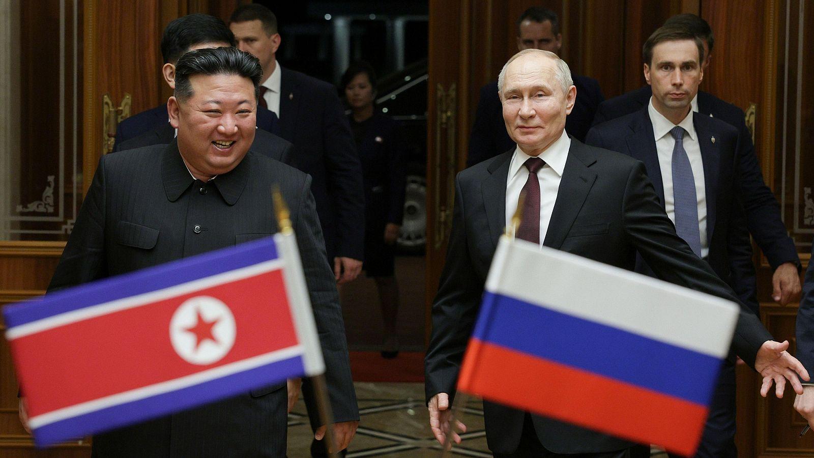 Tropas de Corea del Norte llegan a Rusia