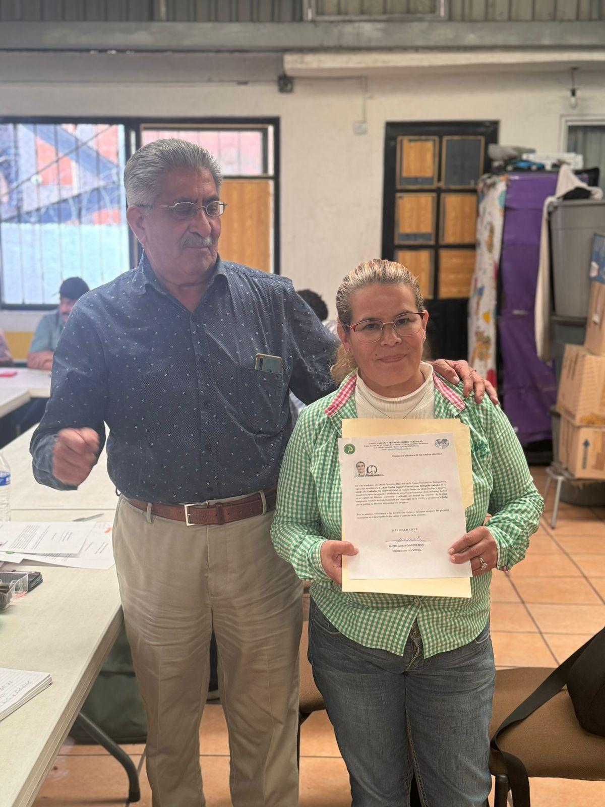 Nombra UNTA nueva dirigente en Coahuila
