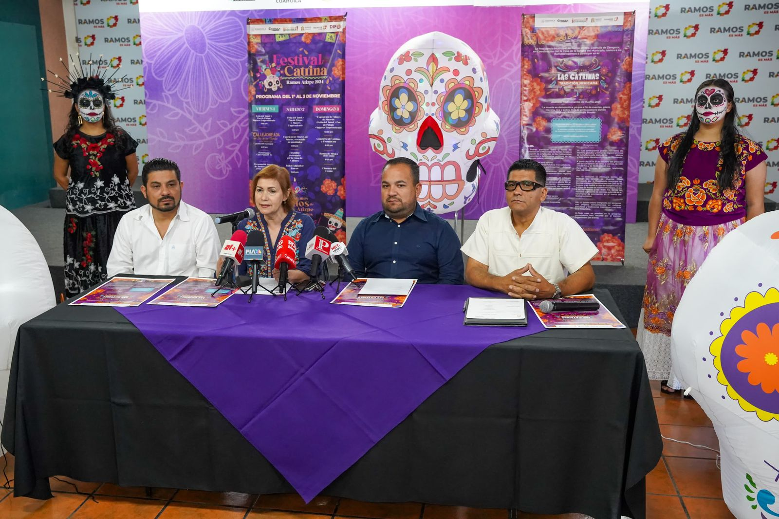 CELEBRARÁ RAMOS ARIZPE “DÍA DE MUERTOS” CON EL “FESTIVAL DE LA CATRINA”