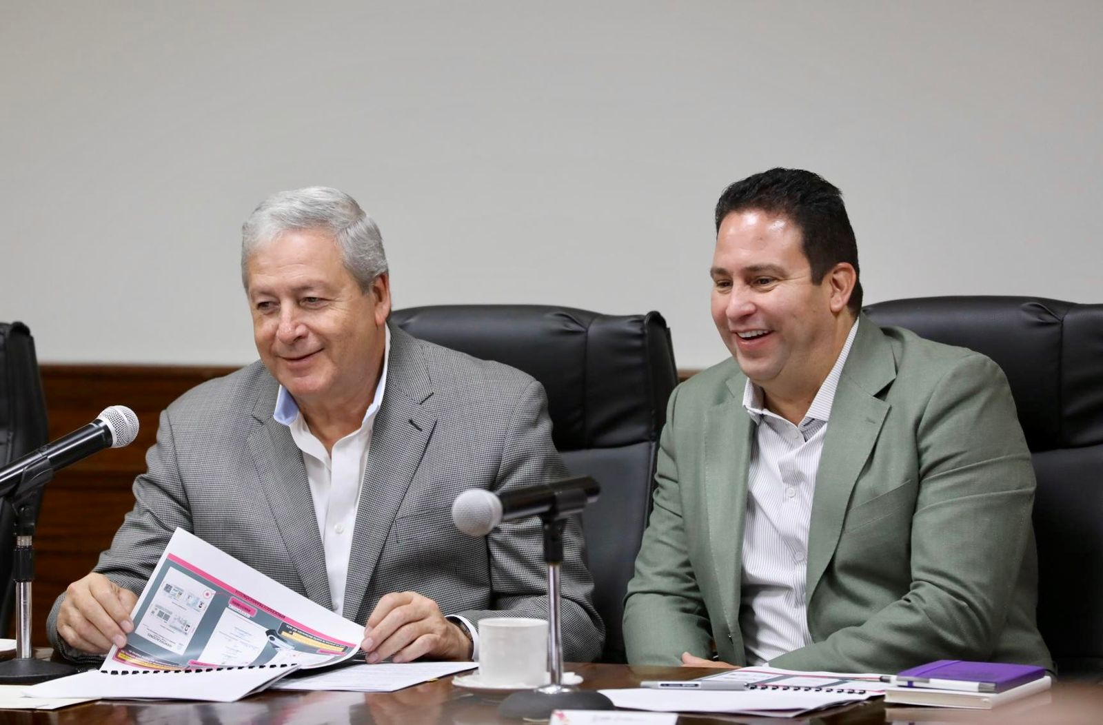 Llevan Chema Fraustro y Javier Díaz ejemplar proceso de transición