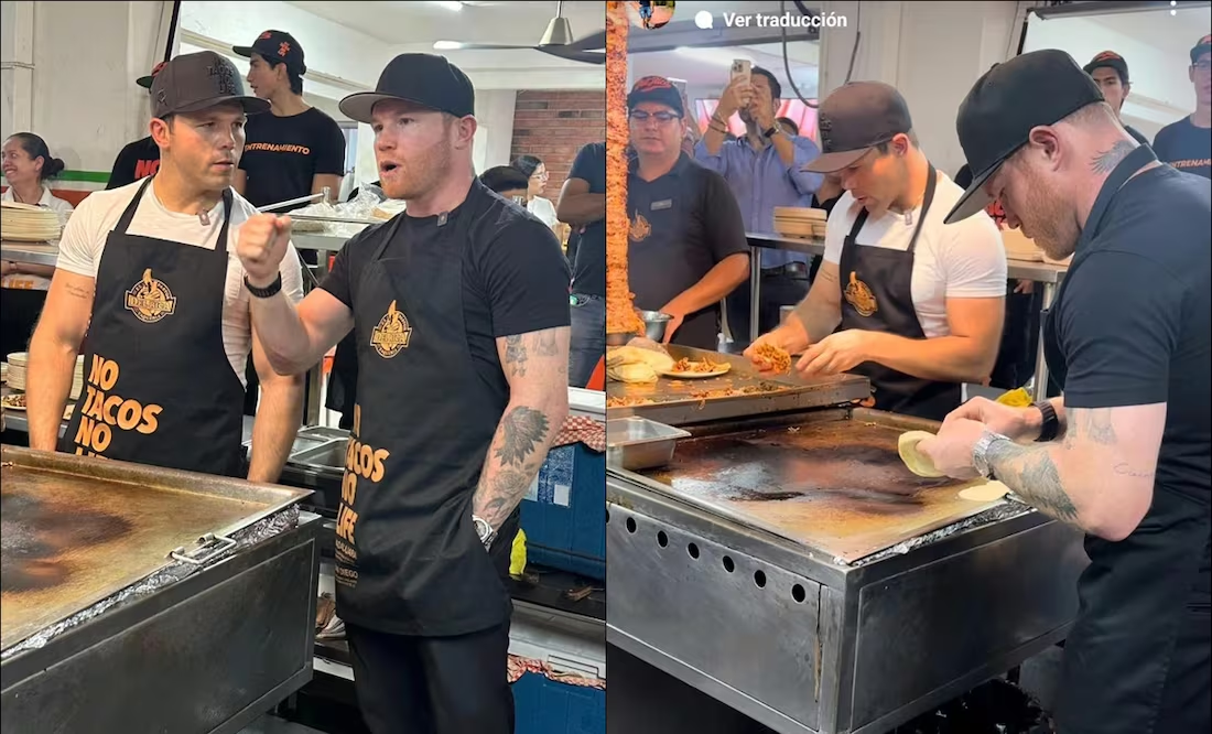 Canelo Álvarez «deja» el boxeo para «ser» taquero y atender a muchos aficionados
