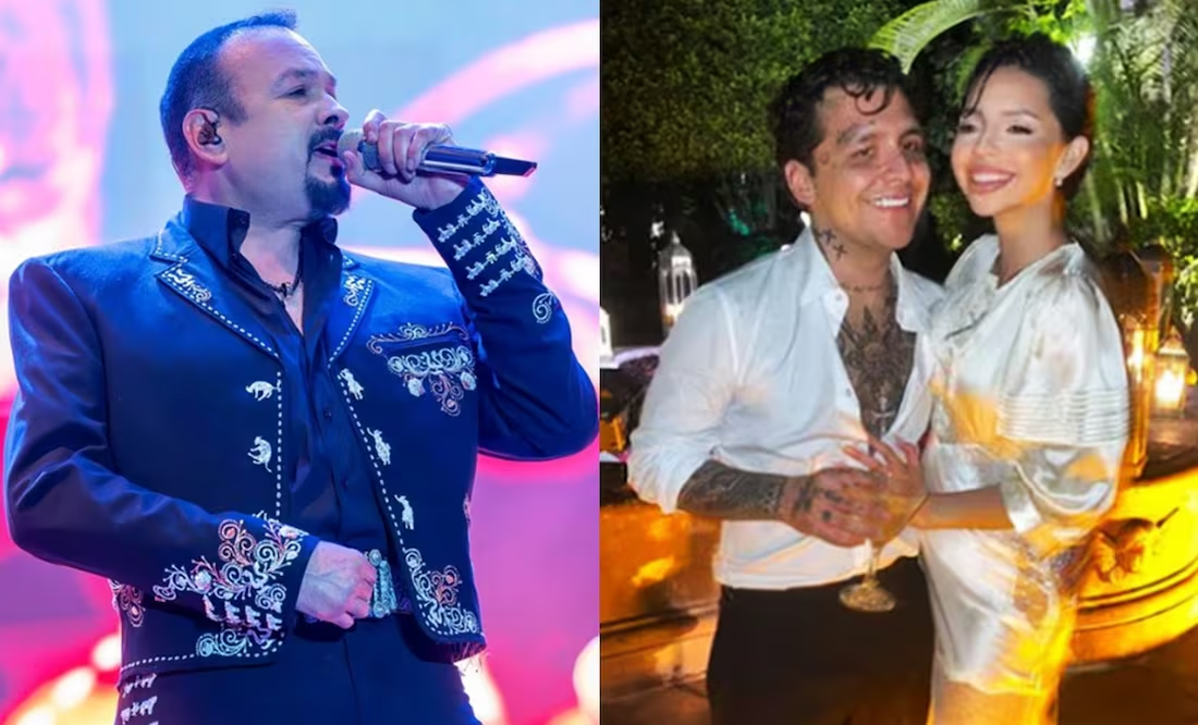 Pepe Aguilar aclara que «Cuídamela bien», la canción que dedicó a Ángela y Nodal, no la escribió él