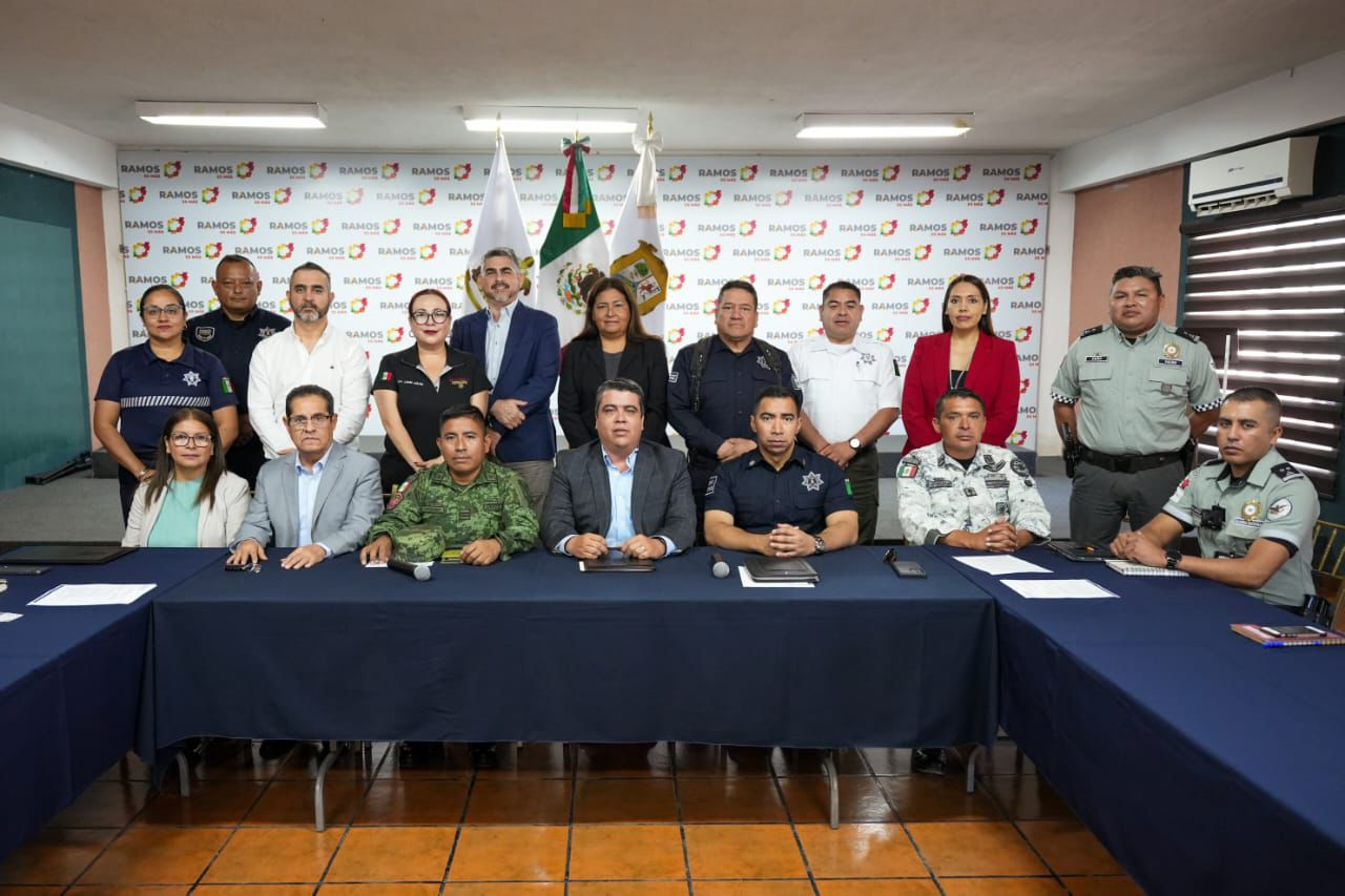 SE REÚNEN EN RAMOS ARIZPE PARA EVALUAR ACCIONES EN MATERIA DE SEGURIDAD