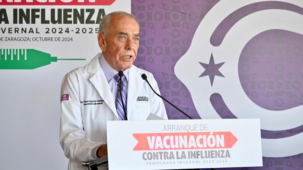 ARRANCA EN TORREÓN CAMPAÑA ESTATAL DE VACUNACIÓN CONTRA LA INFLUENZA