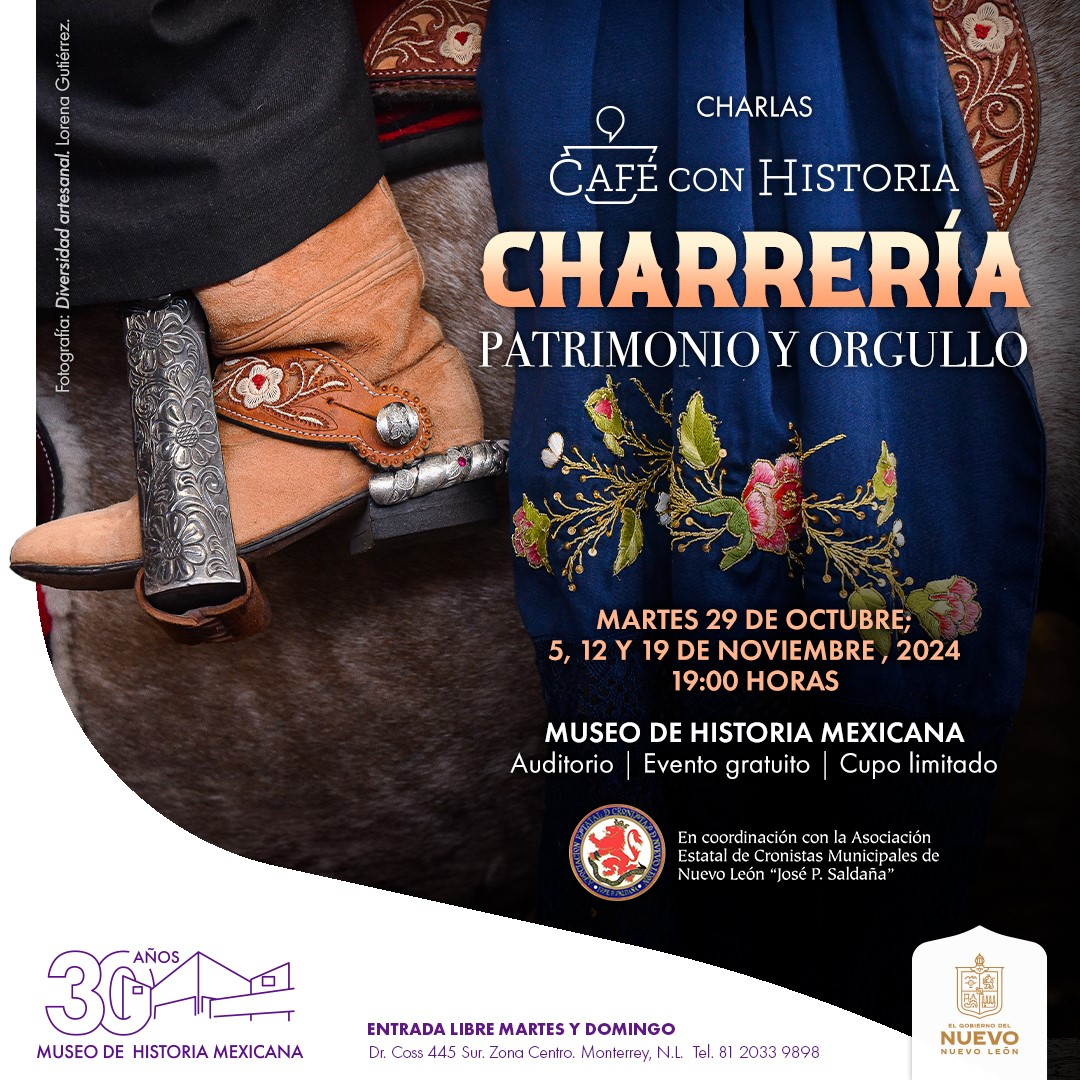 Ofrecen Museo de Historia y asociación de cronistas conferencias sobre la charrería en N.L.