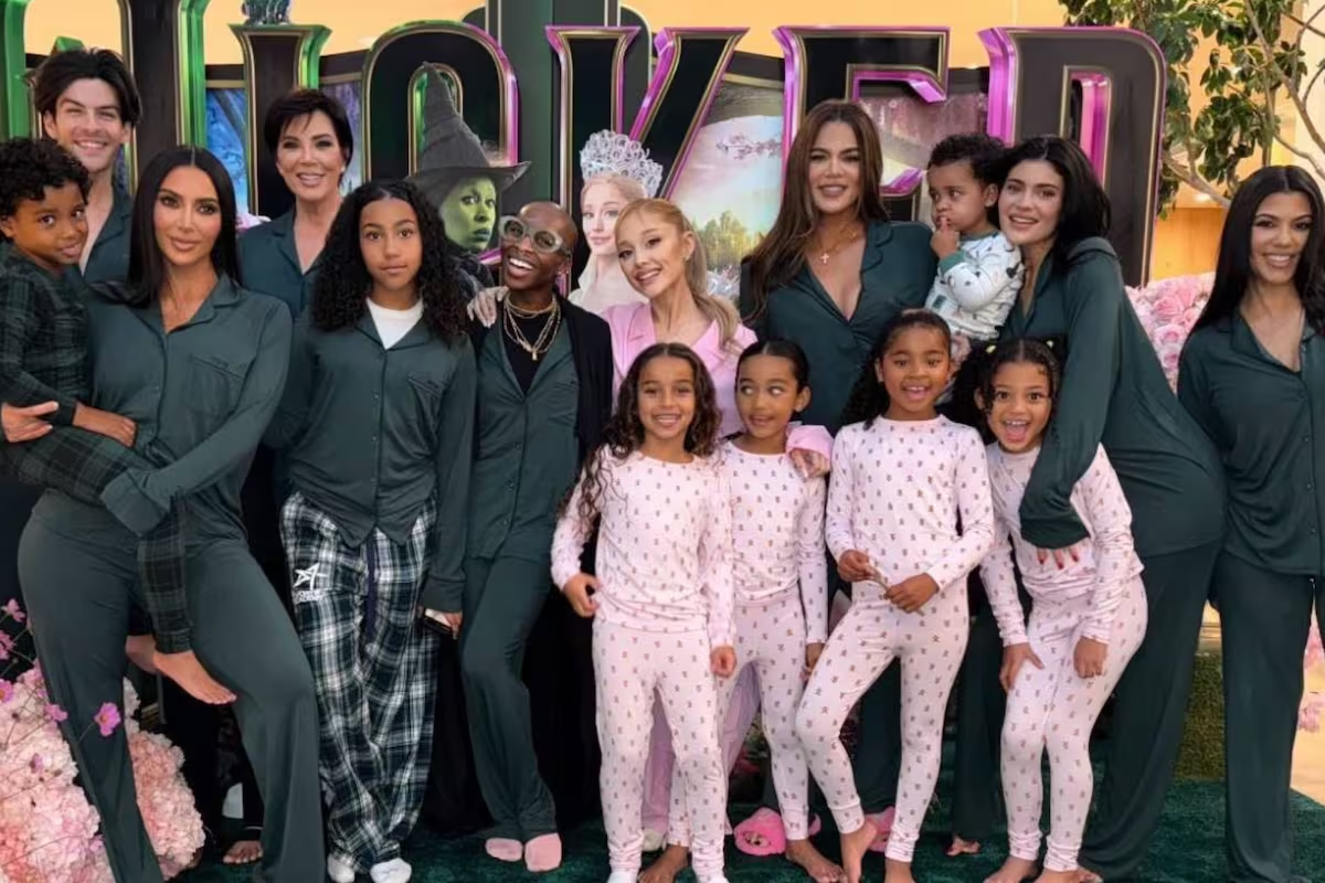 Ariana Grande ofrece proyección privada de ‘Wicked’ a las Kardashians