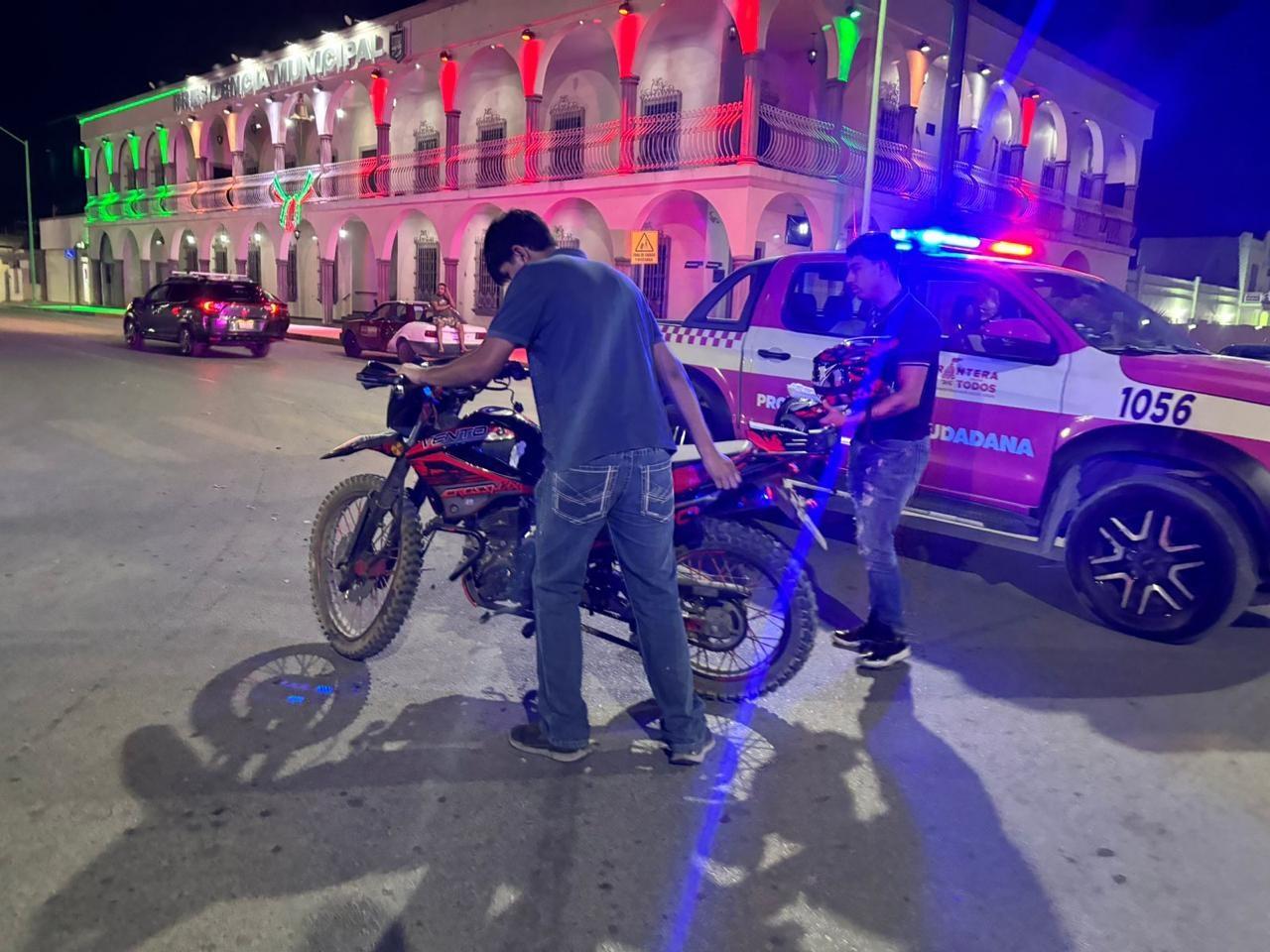 … Y otro atropella a dos en moto y huye