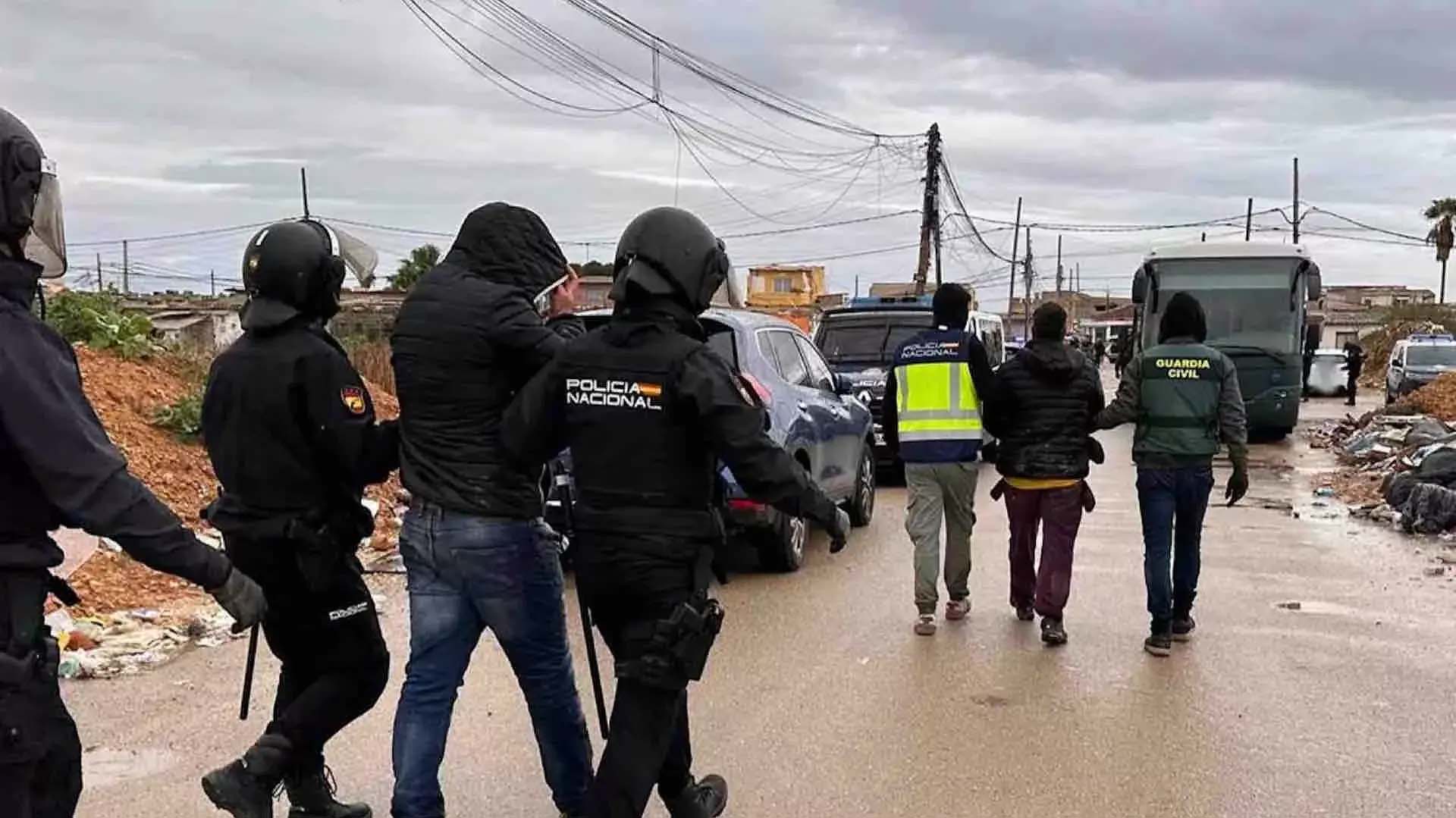 Caen 14 del Cártel de Sinaloa en España