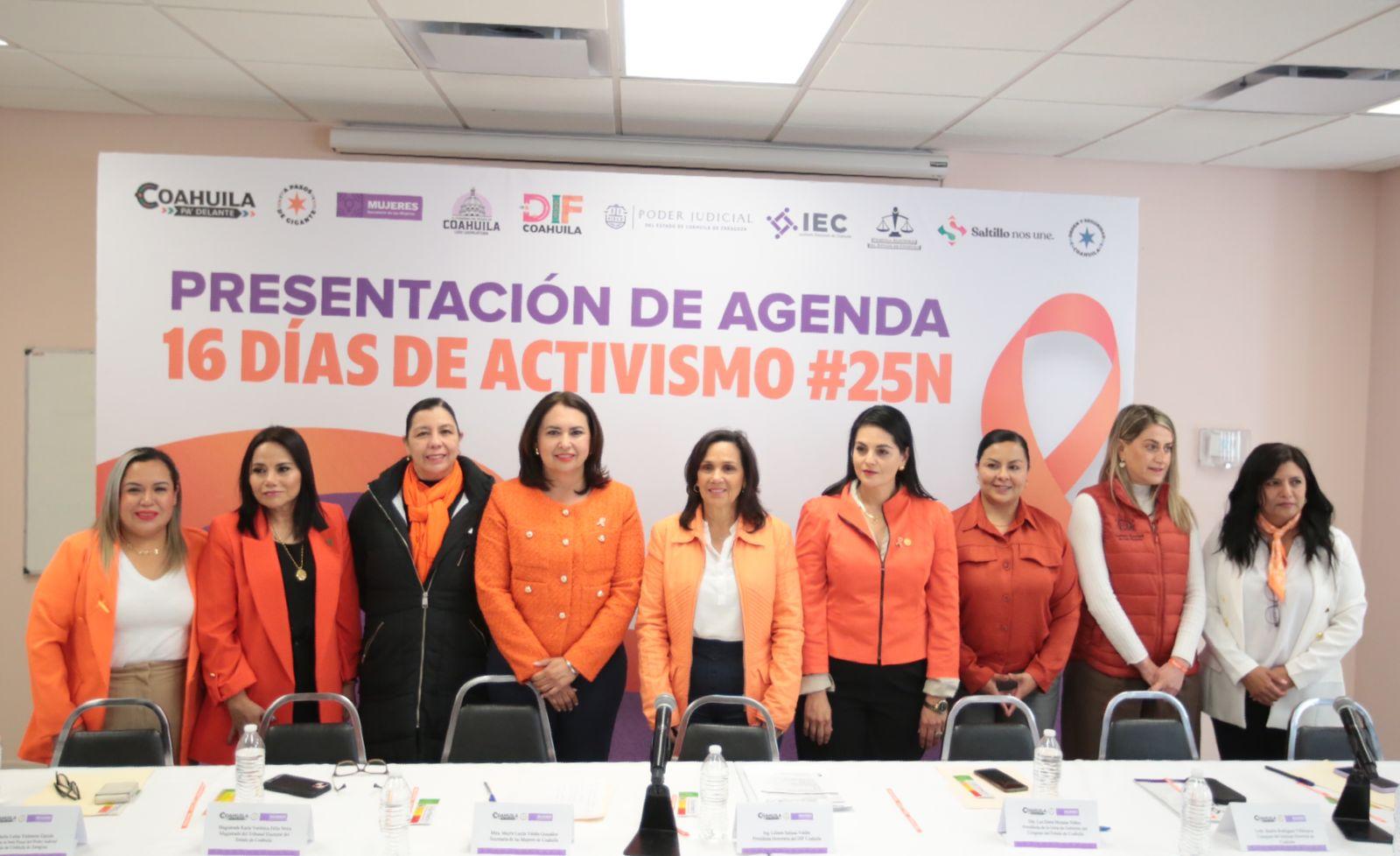 Suma Coahuila esfuerzos contra violencia de género