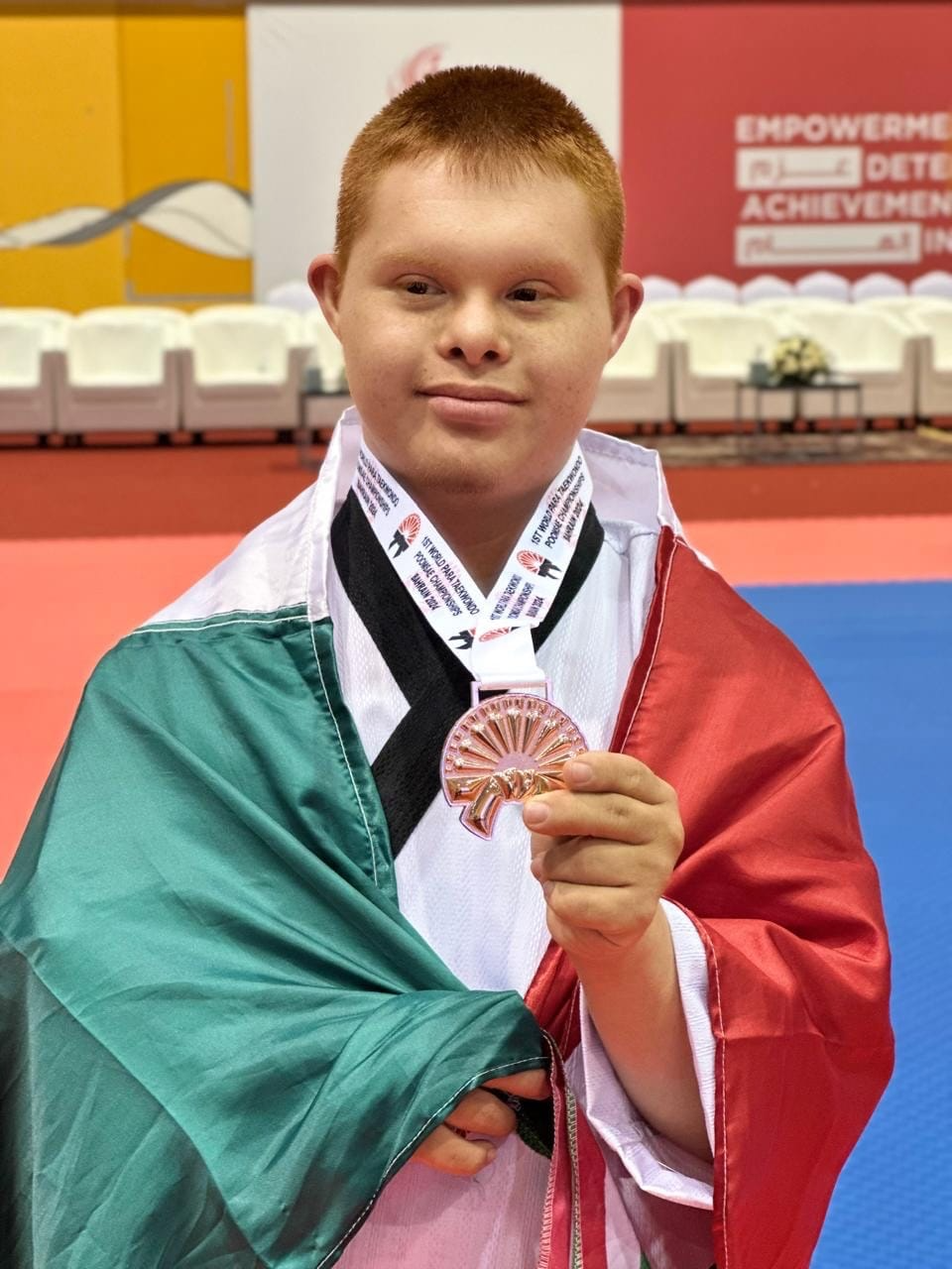 Gana coahuilense bronce en mundial de Taekwondo