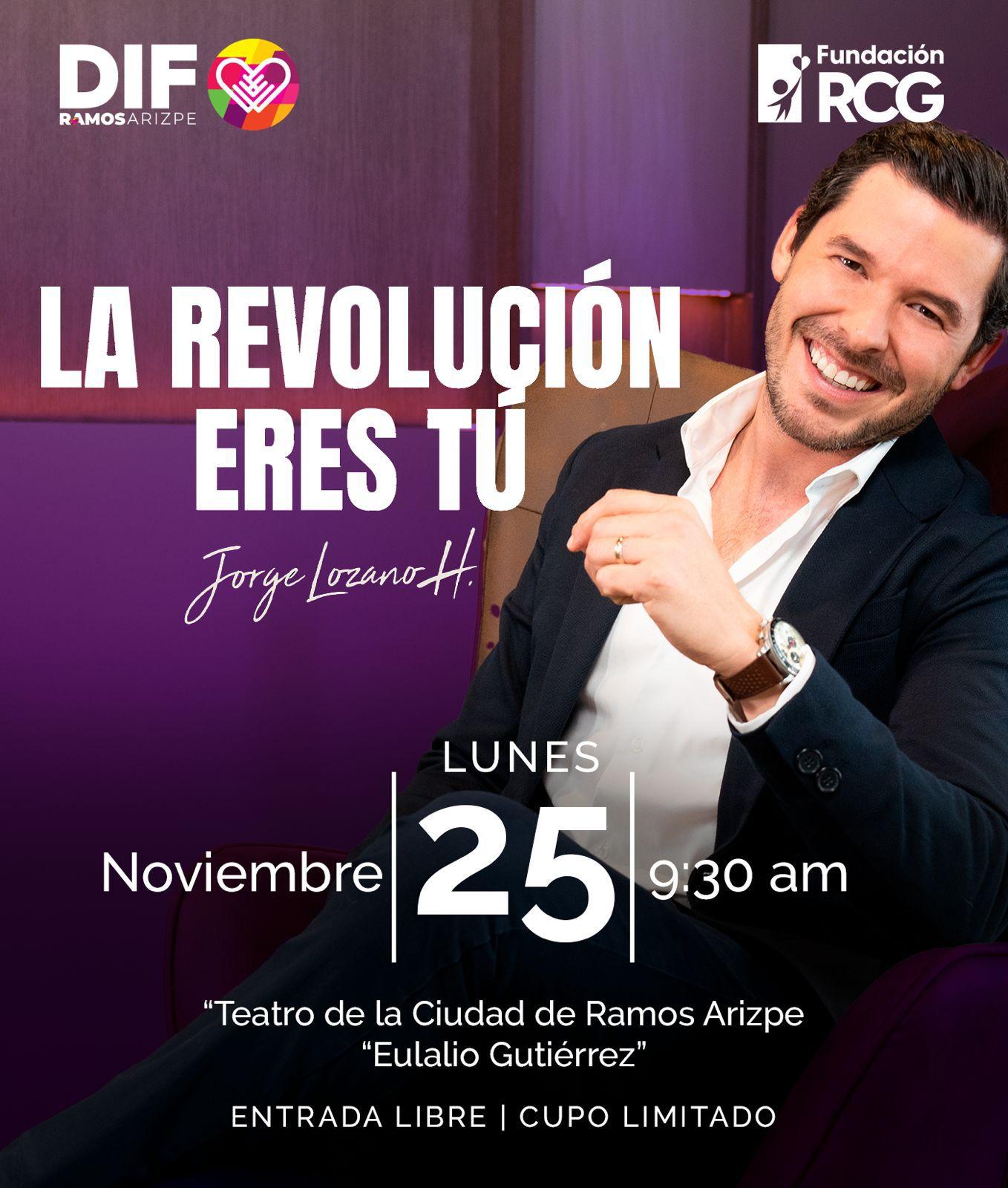 Invita DIF Ramos a conferencia magistral