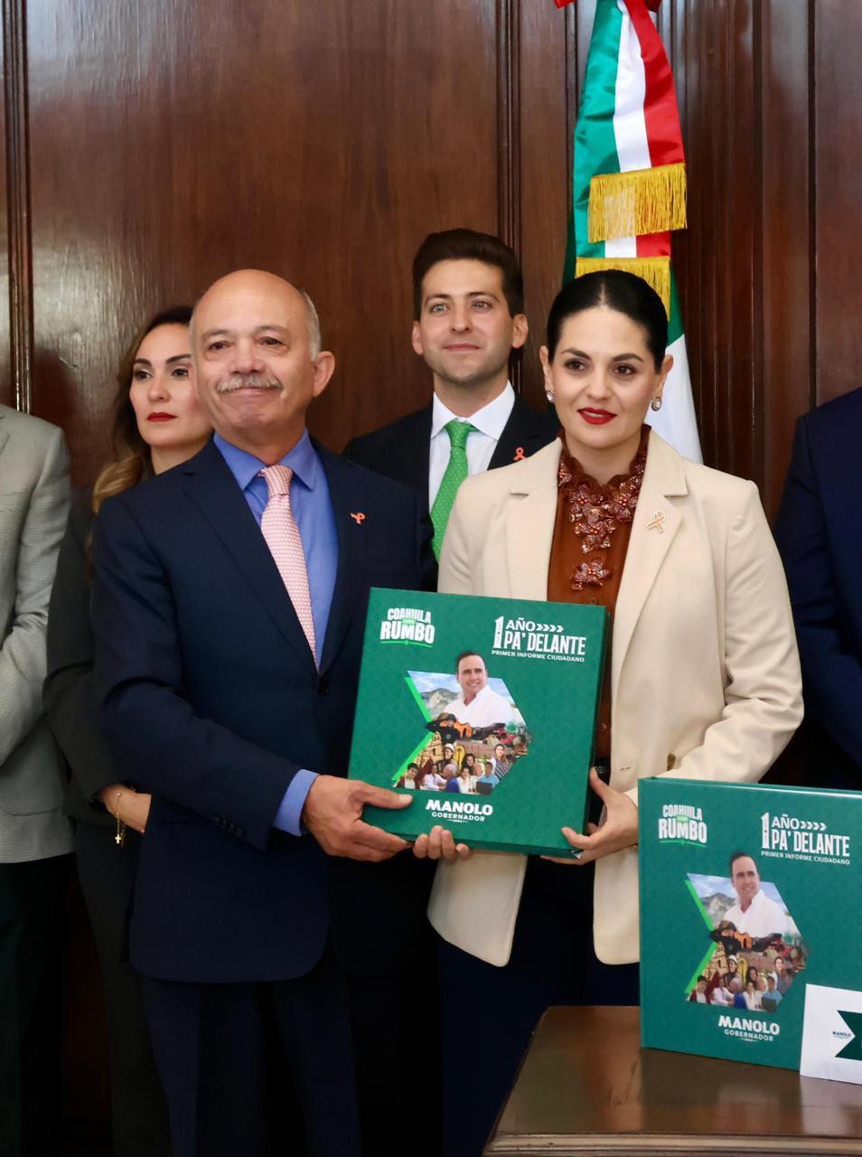 Recibe Congreso 1er  Informe de Gobierno
