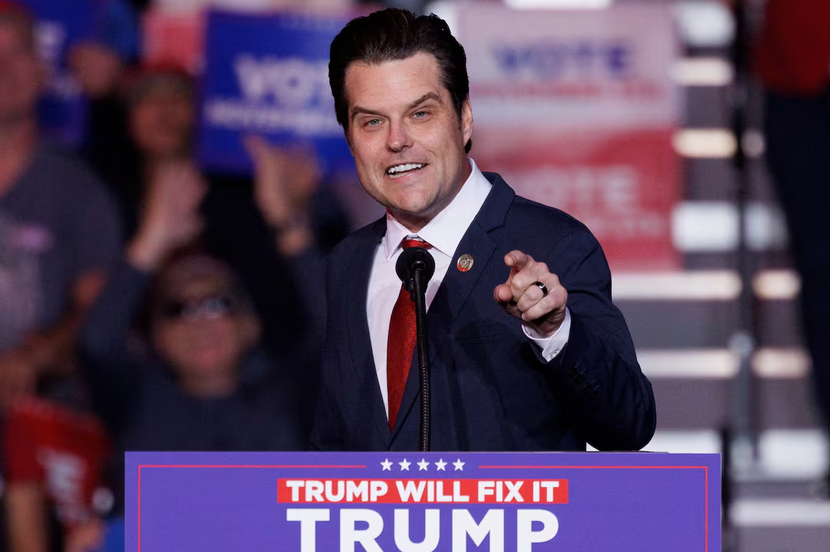 Cae elección de Trump para fiscal general: Republicano Matt Gaetz declina tras escándalo sexual