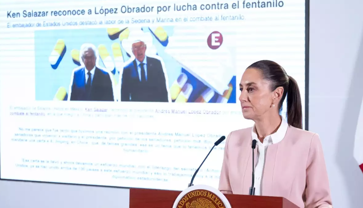 Sheinbaum a Ken Salazar: Relación con México es de coordinación, no subordinación