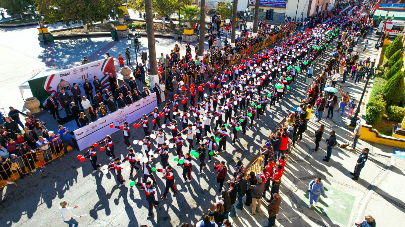 Celebra RA aniversario de Revolución Mexicana