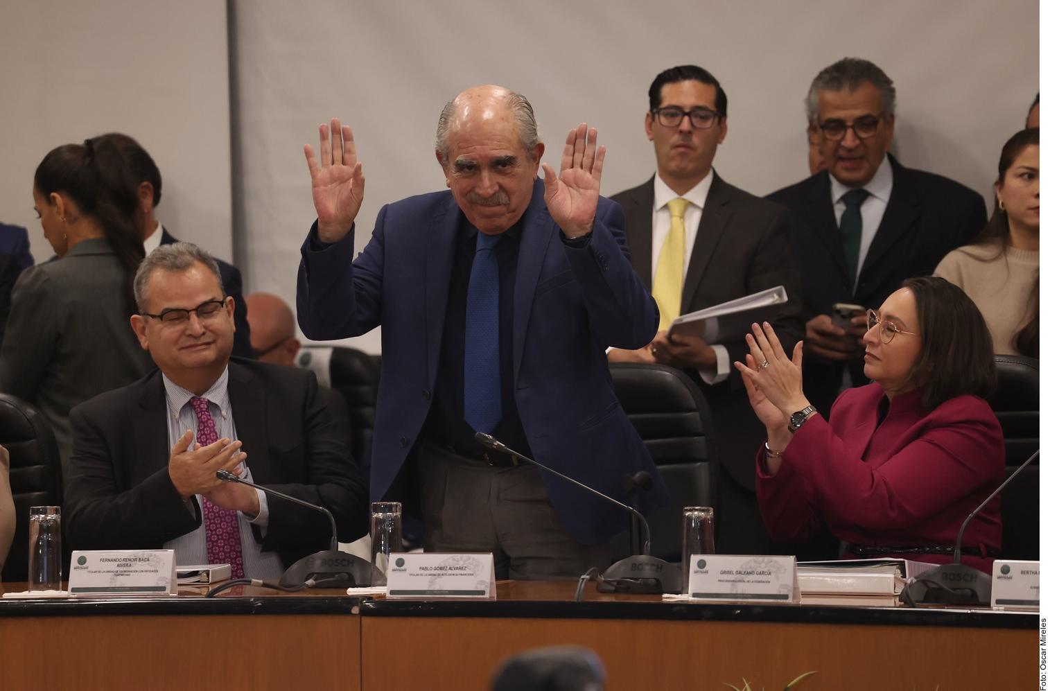 Deriva en pleito ratificación de Ramírez de la O en Hacienda