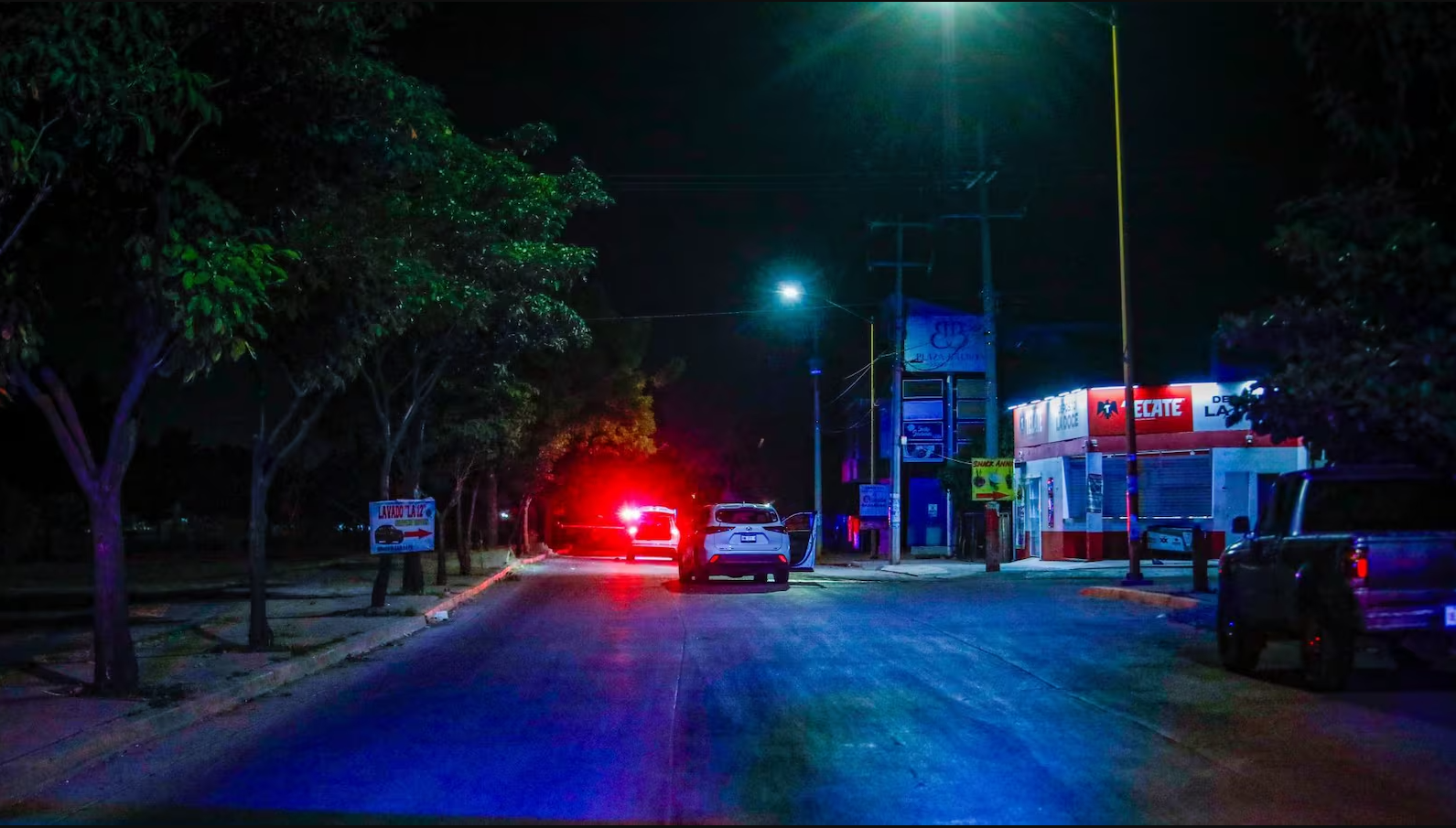 Domingo violento en Culiacán: Balean cámaras de vigilancia