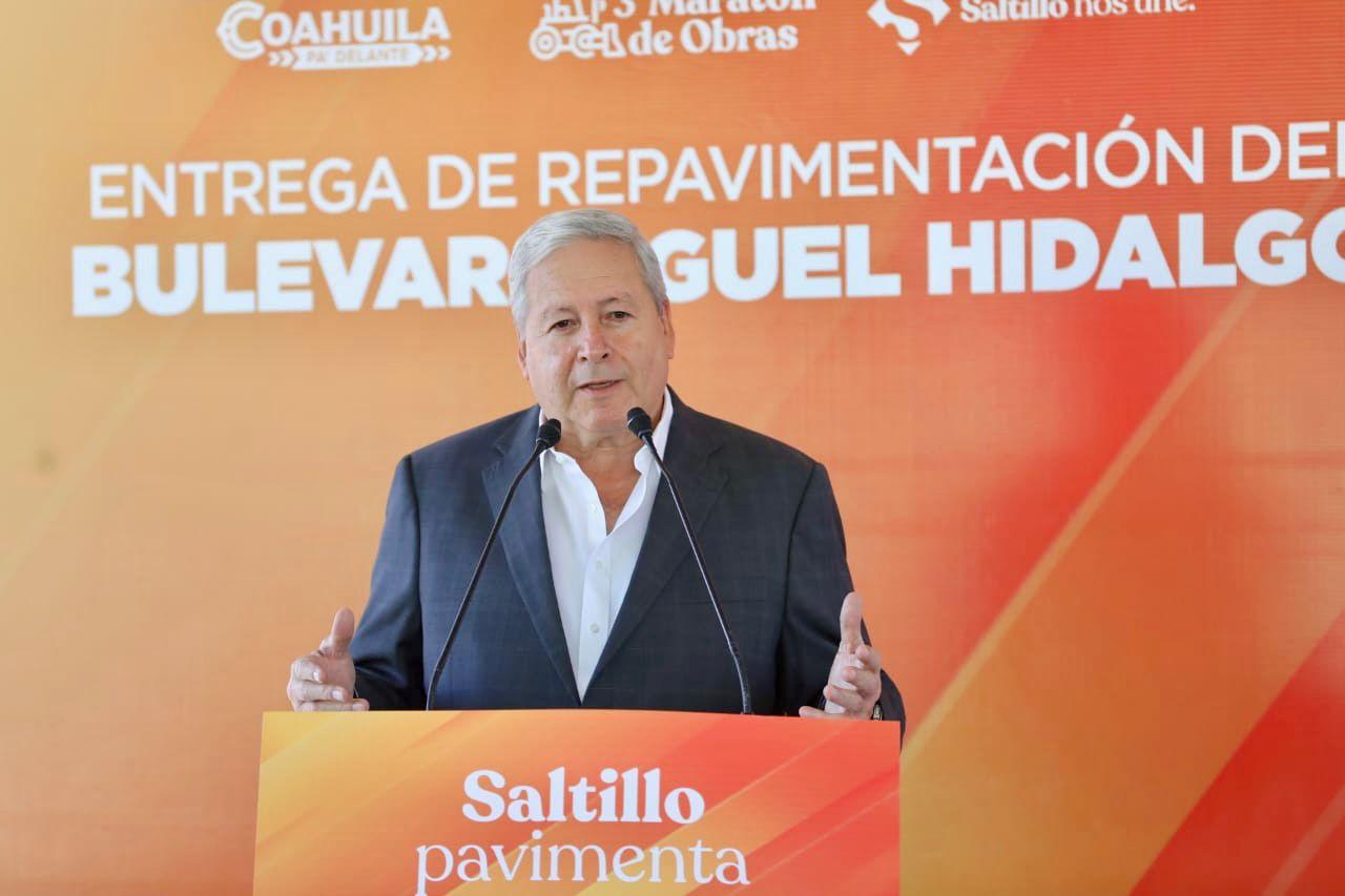 Entrega Chema Fraustro un renovado Bulevar Hidalgo