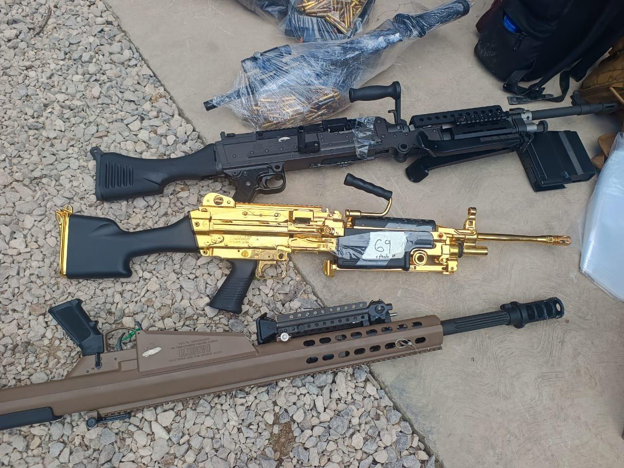 Fuerzas federales aseguran arsenal en Chiapas