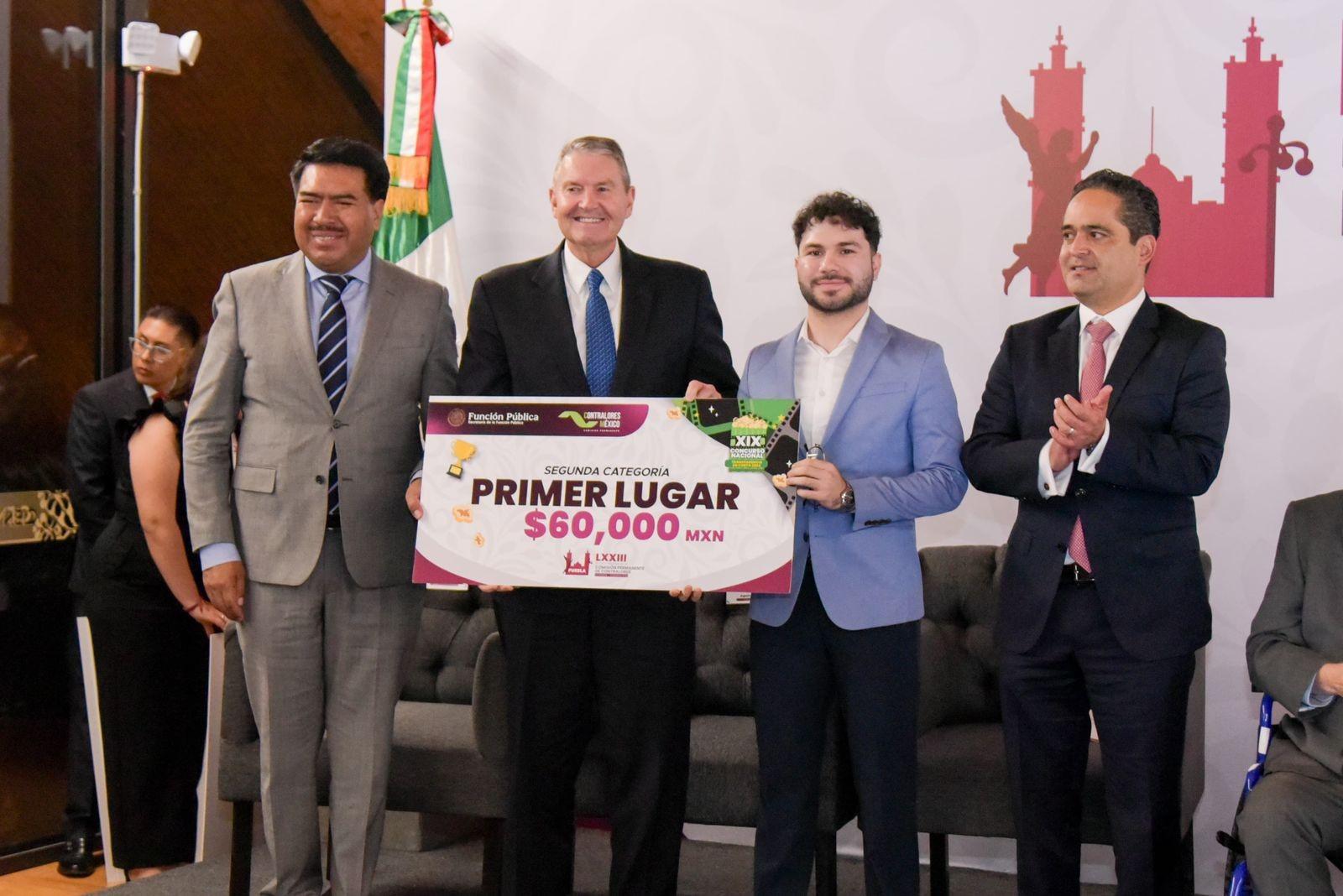 COAHUILENSE GANA CONCURSO DE TRANSPARENCIA EN CORTO