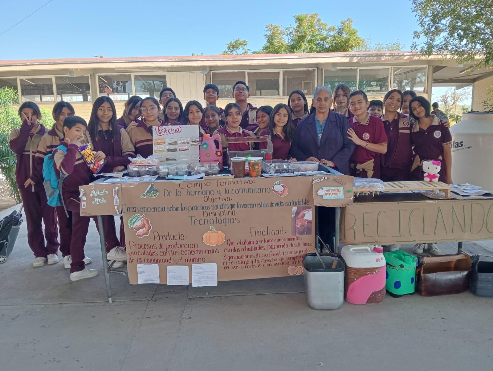 Estudiantes exhiben su innovación en alimentos