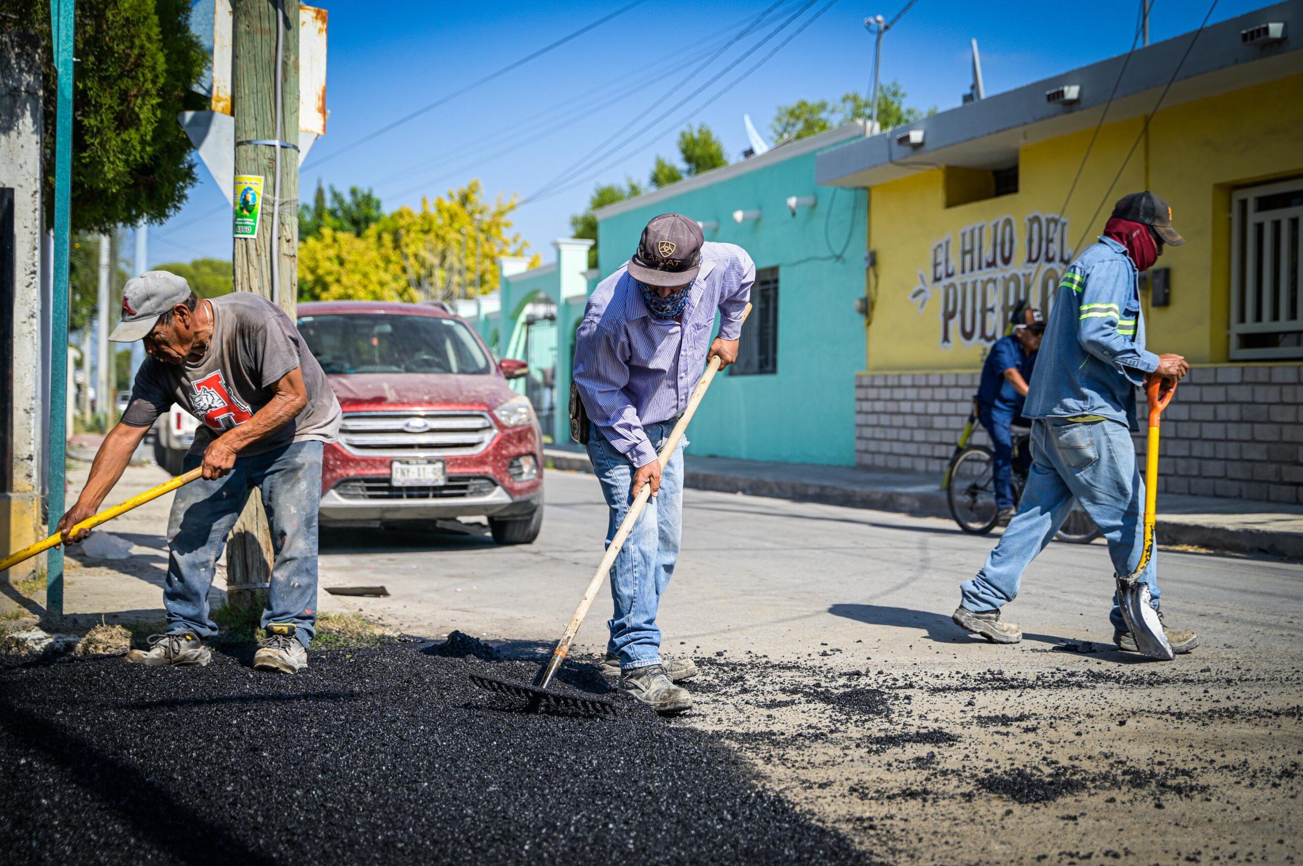 Concluye Mejor Coahuila obras de pavimentación