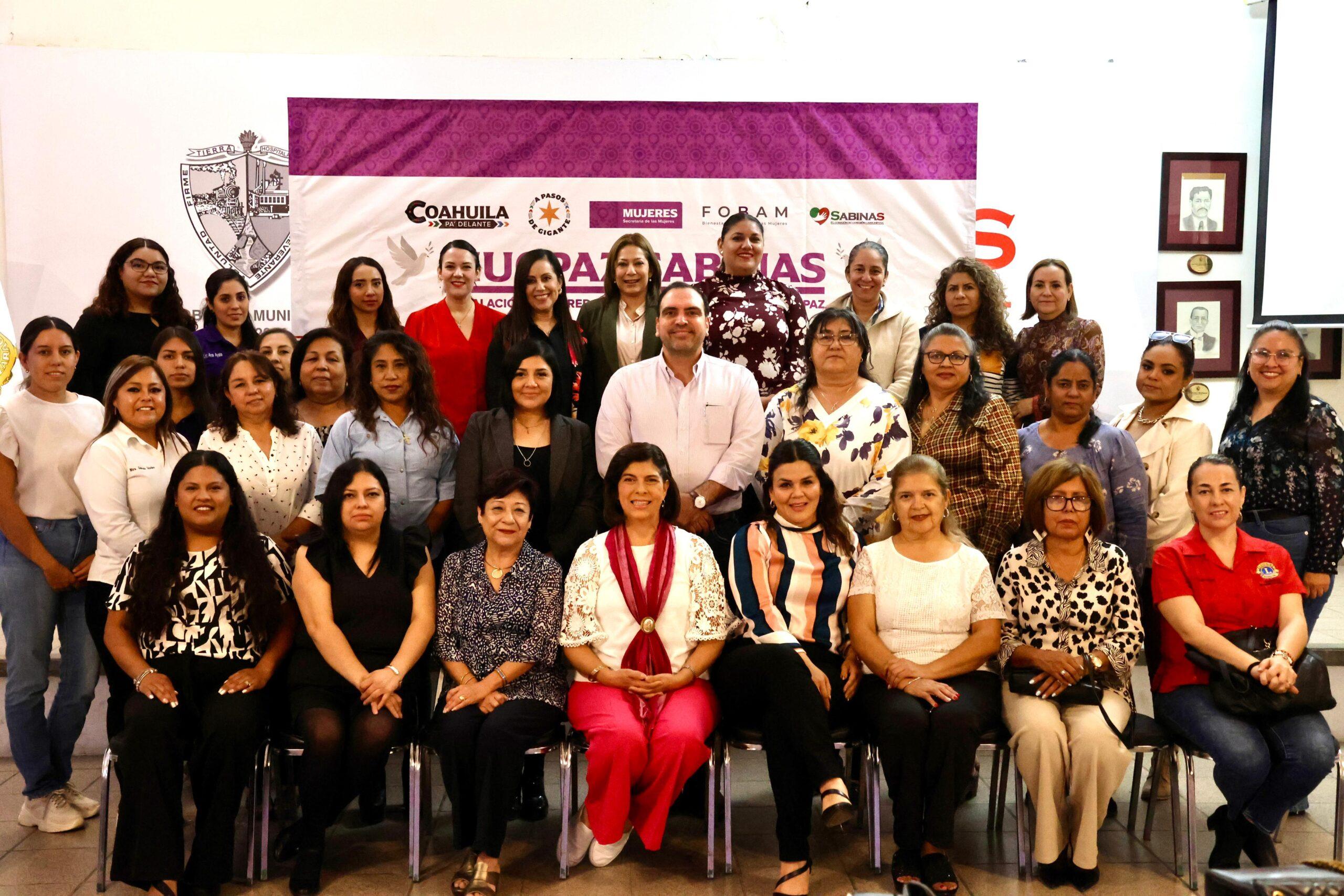 Instalan en Sabinas Red MUCPAZ