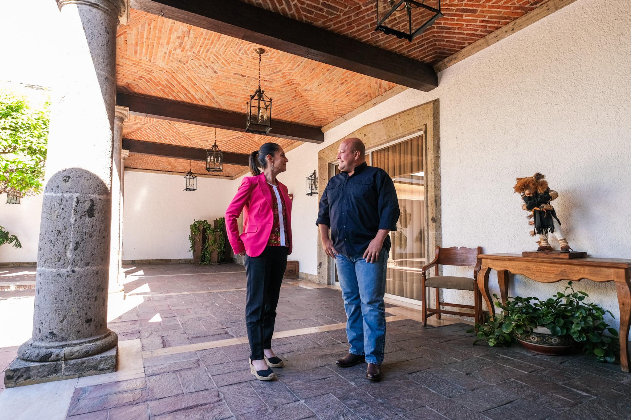 Sheinbaum critica a Alfaro: ‘No es muy entendible’ que quiera sacar a Jalisco de pacto fiscal