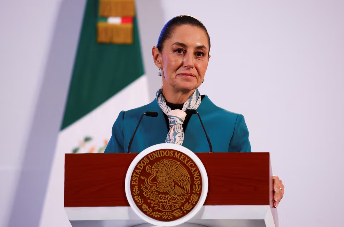 Tranquiliza Sheinbaum al país por Trump
