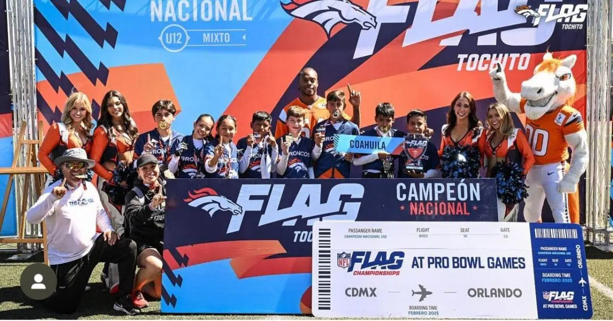 Domina Coahuila en el Nacional de Tochito NFL