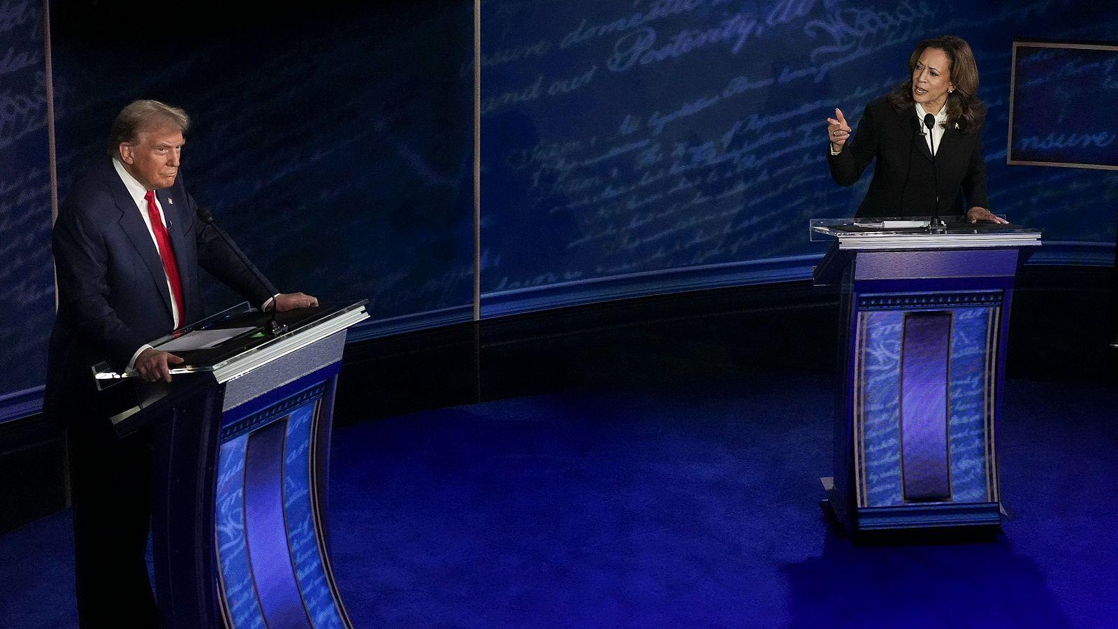 Cruzan acusaciones Harris y Trump a días de comicios
