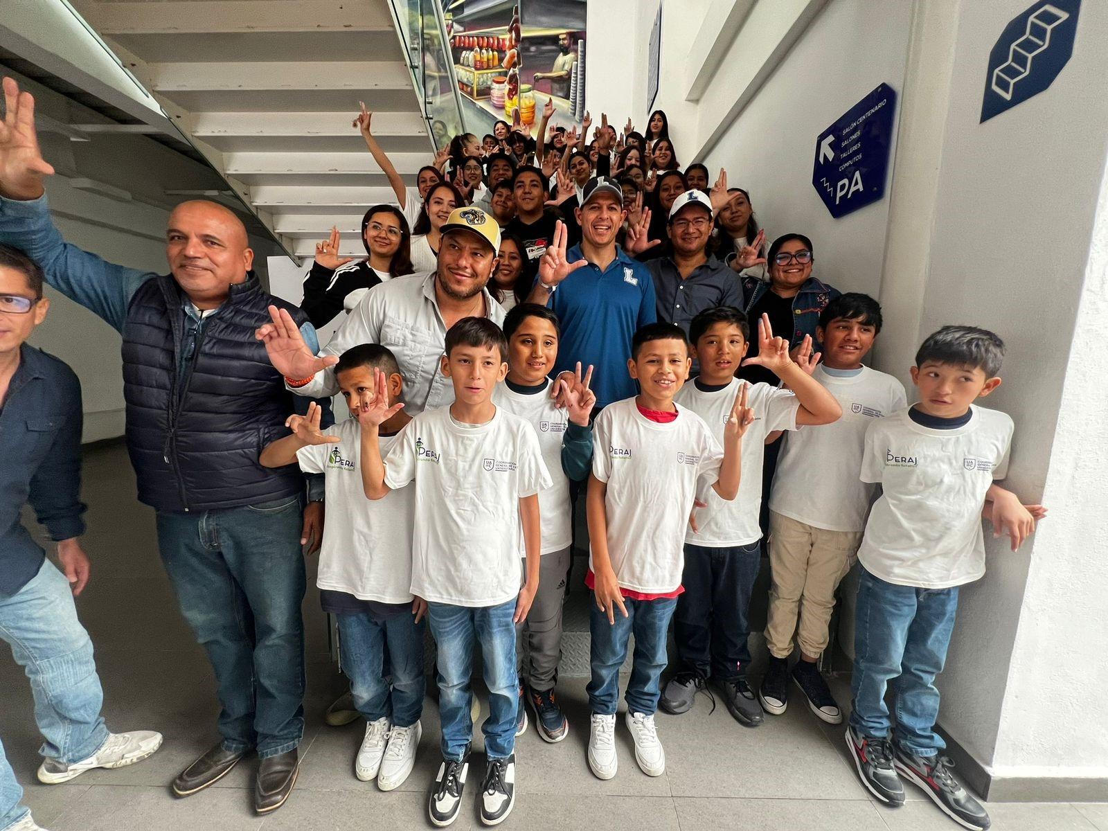 Niños de PERAJ visitan la UADEC