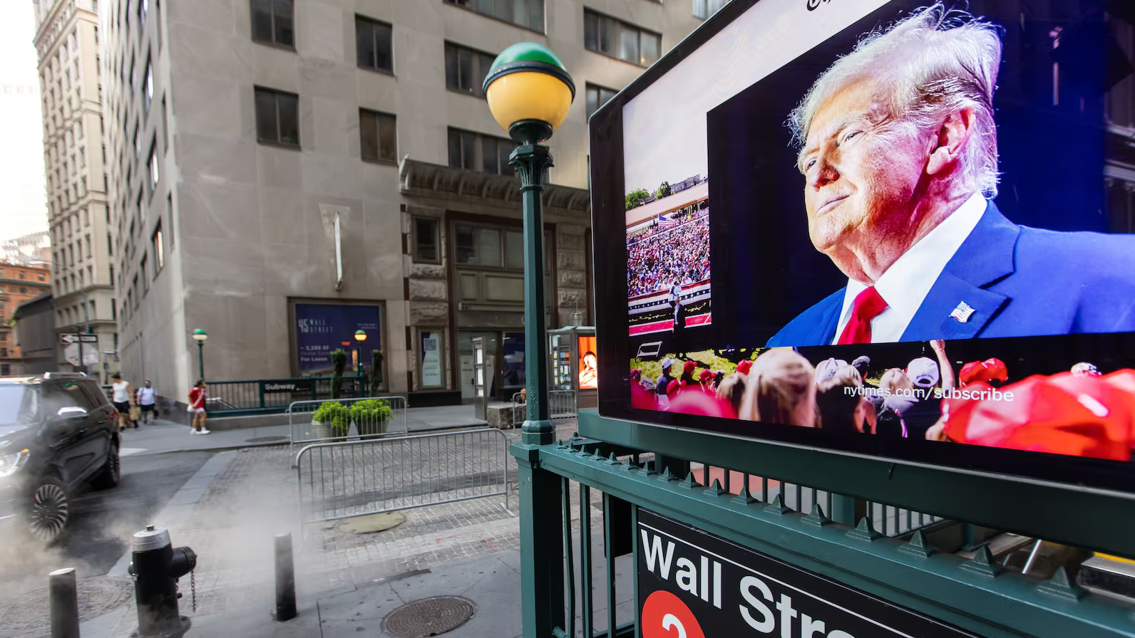 BMV se hunde; Wall Street festeja con máximos históricos la victoria de Trump