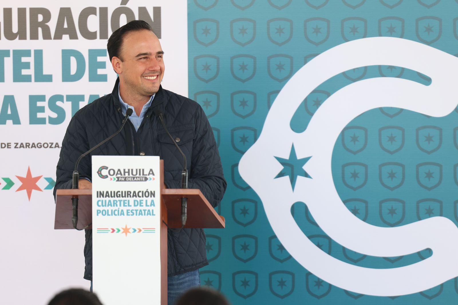 INICIAMOS CON LA ENTREGA DE 8 NUEVOS CUARTELES EN COAHUILA: MANOLO