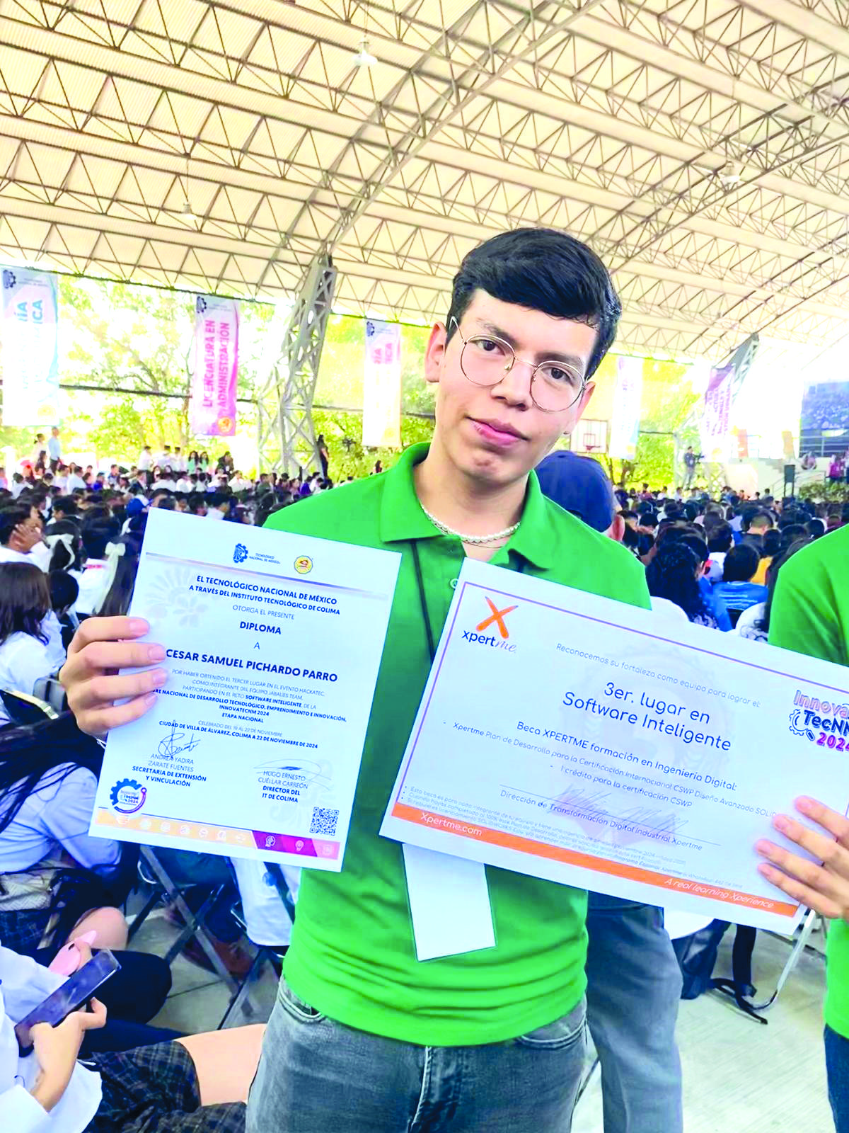 Crea joven tecnología a quienes no saben leer
