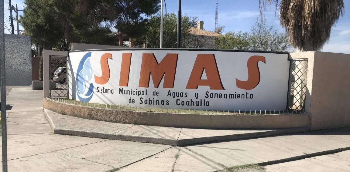 Cede Sabinas gestión de servicio de agua a SIMAS