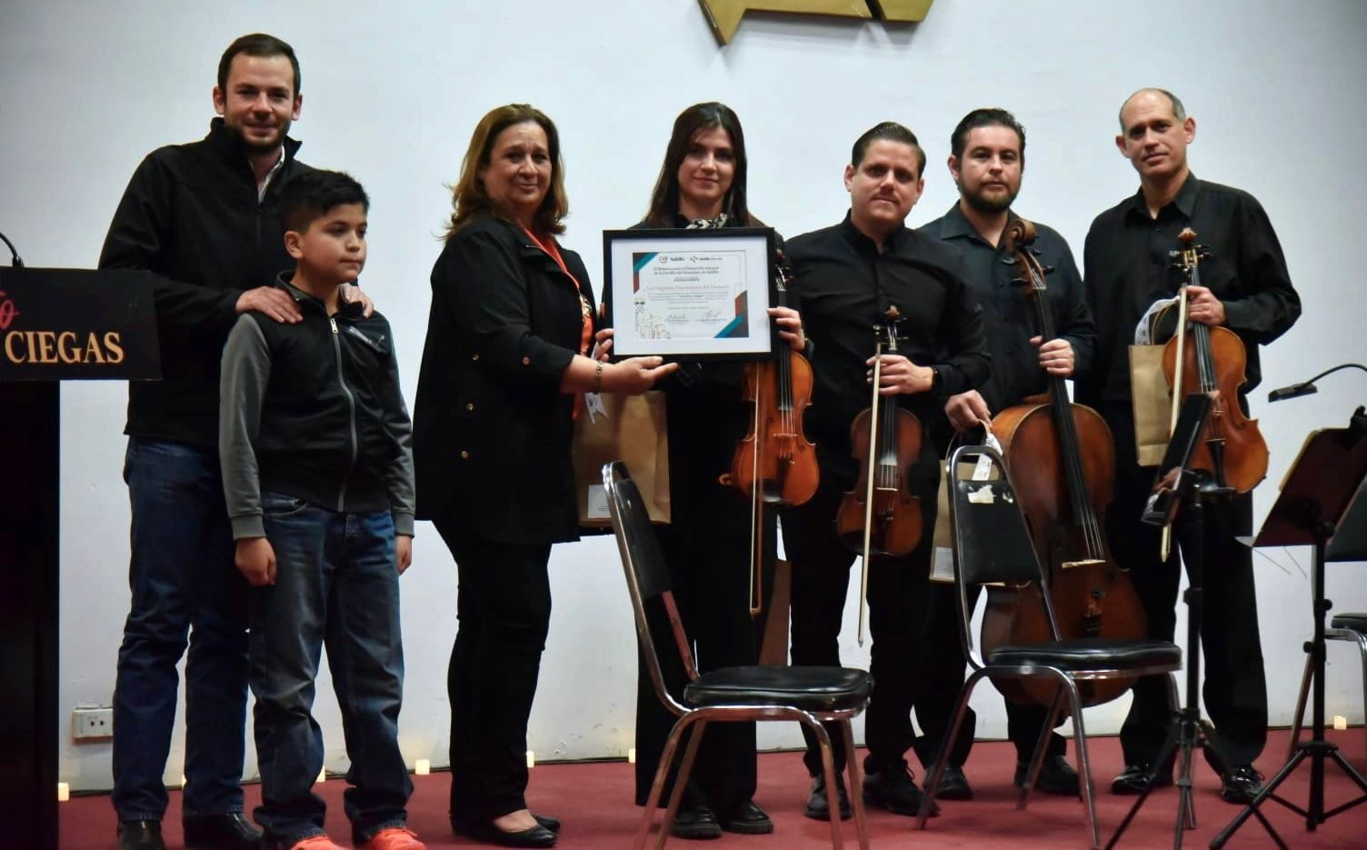 Viven en Saltillo Concierto a Ciegas