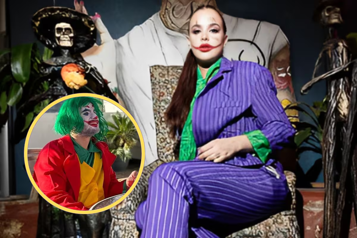 Gala Montes se disfraza de Joker en Halloween: ¿Indirecta para Adrián Marcelo?