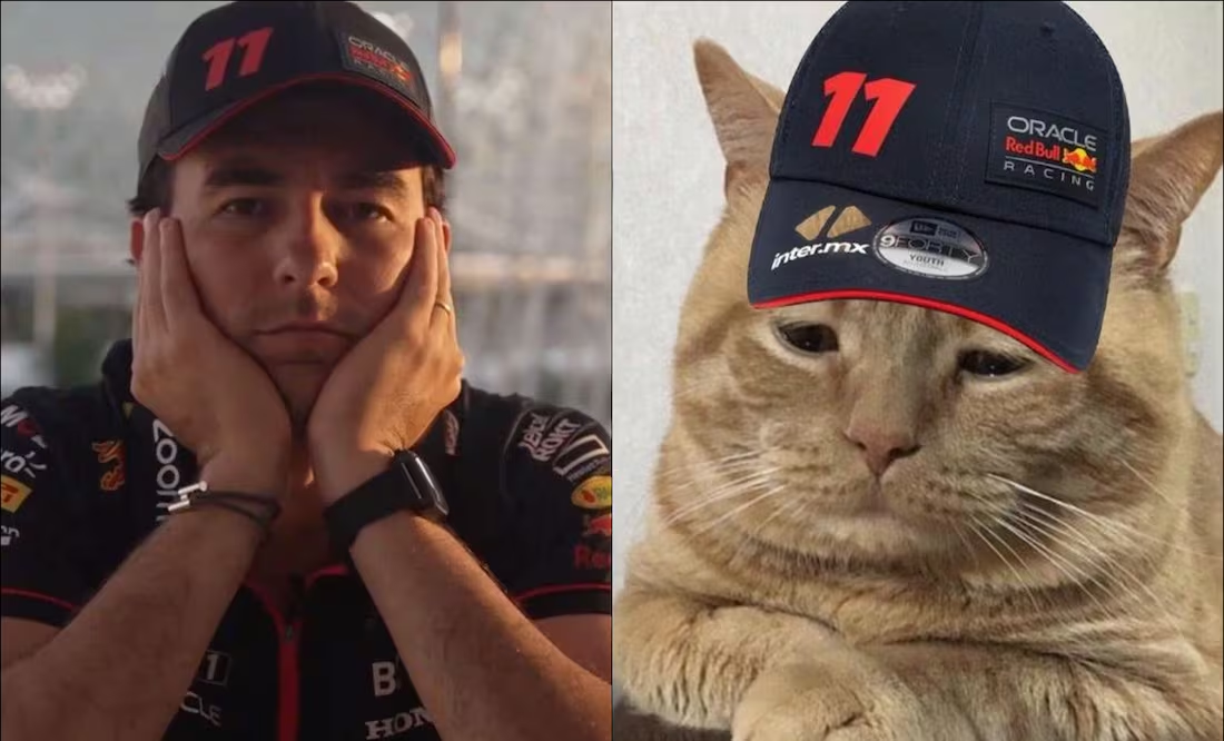 Checo Pérez es víctima de los mejores memes al quedar fuera del Top 10 del GP de Brasil