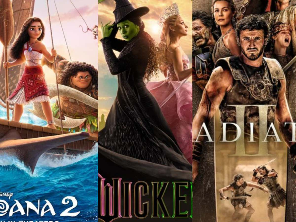 Estrenos de cine de noviembre 2024: Gladiador 2, Wicked y Moana 2