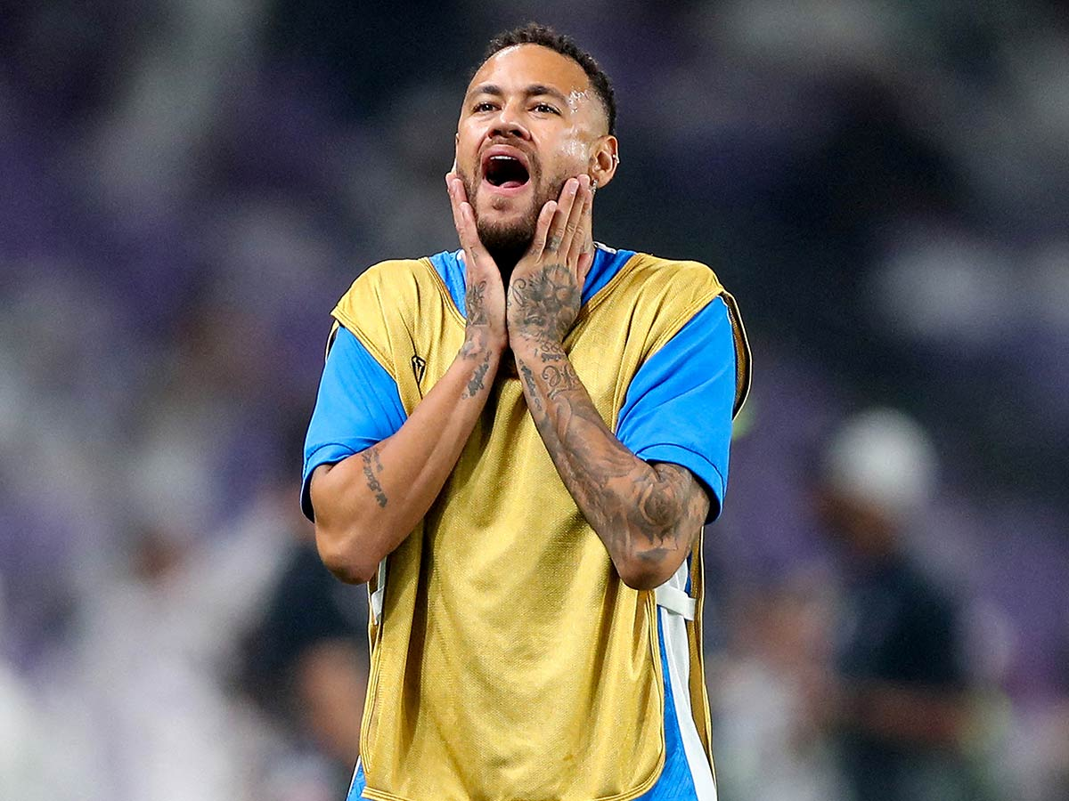 Neymar vuelve a lesionarse con Al Hilal; no completó ni 30 minutos